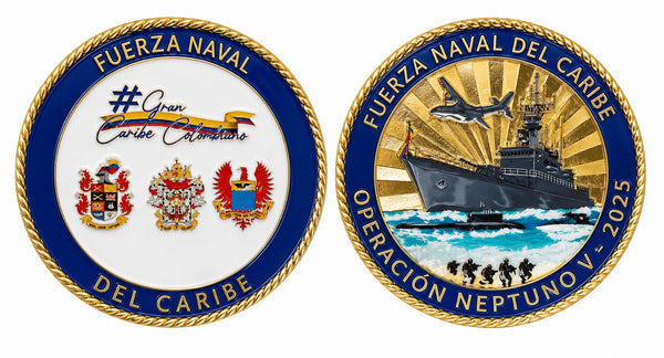 Moneda Operación Neptuno V - 2025