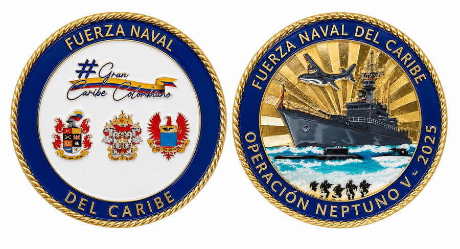Moneda Operación Neptuno V - 2025