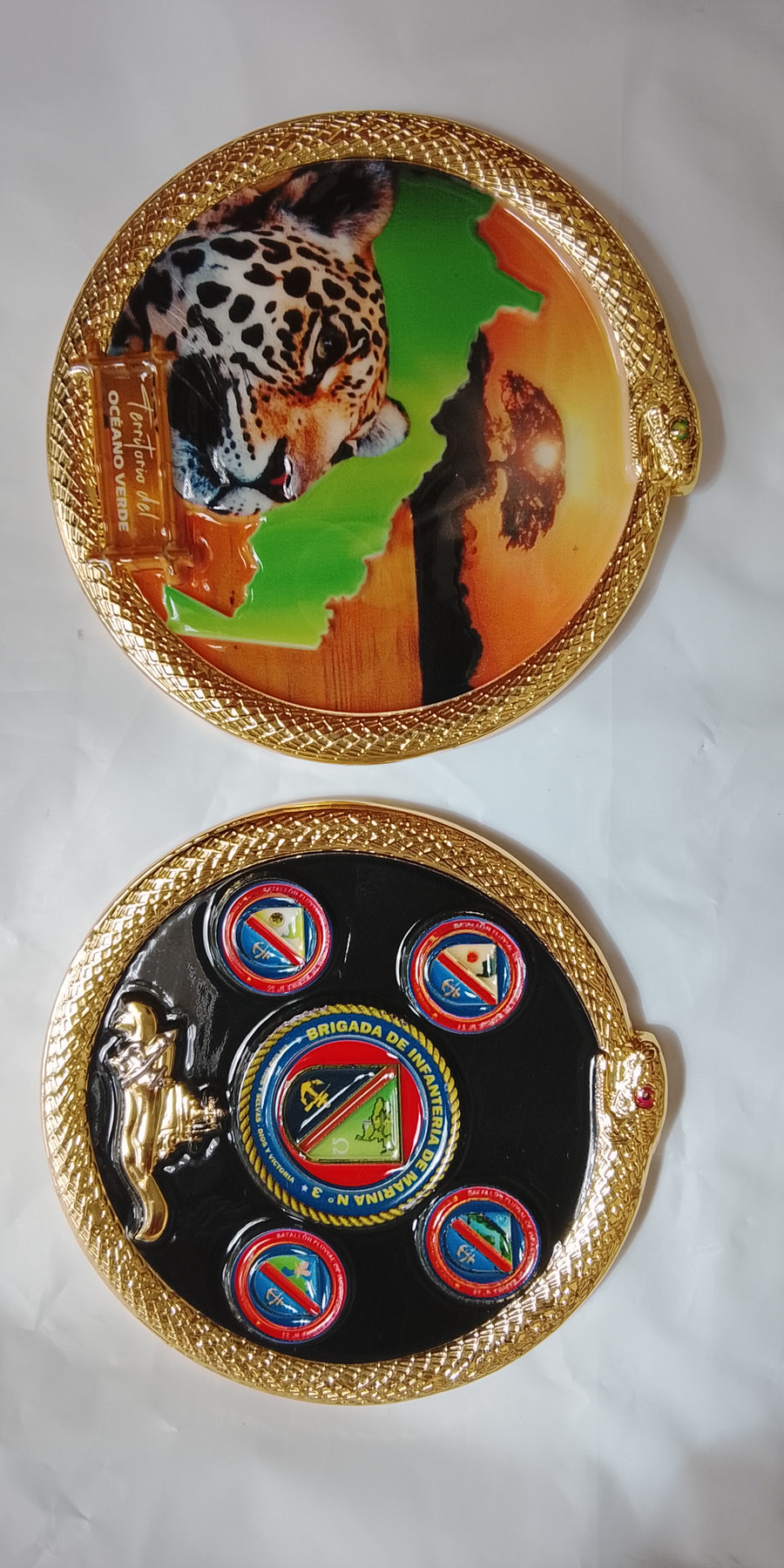 Moneda Brigada de Infantería de Marina No. 3 - Océano Verde