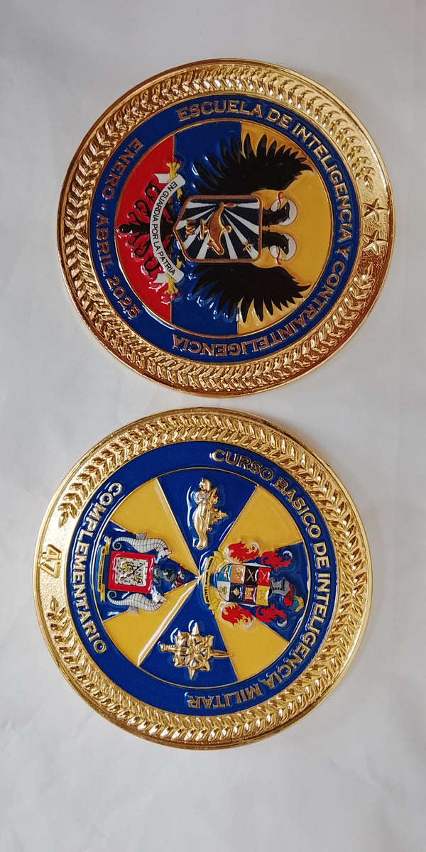 Moneda Curso Básico de Inteligencia Militar 47